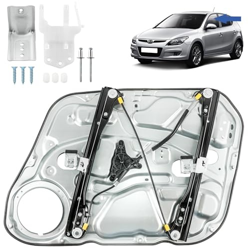 STARKIT PERFORMANCE Leve vitre compatible pour Hyundai i30 (2007-2012) AVEC PANNEAU. AVANT GAUCHE (côté conducteur). 824712R000, 824712L000, 824712L001