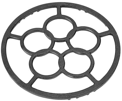 Jesustree Anello Wok Supporto Fornello Gas, Antiscivolo Universale Rack Supporti in Ferro, Riduttore Fornello Gas, per Cucina Wok Padella Caffettiera Forno