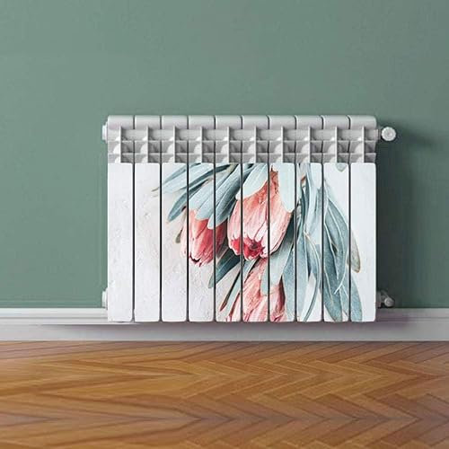 Termosifone FLOWER TOP Rivestimento Adesivo Laminato Stickers Termosifone Wrapping Interior Design Arredamento LOLLOMOTO