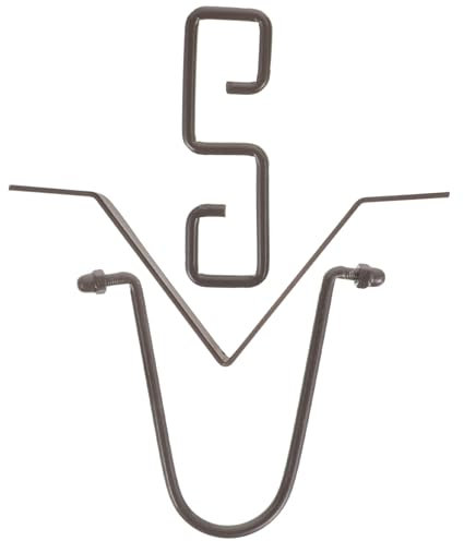 Toddmomy Système De Gouttière 1 Jeu Crochet de chaîne de Pluie Garniture Adaptateur de gouttière à chaîne de Pluie Crochet Noir chaîne Pluie Ensemble de pour chaîne de Pluie Brancher