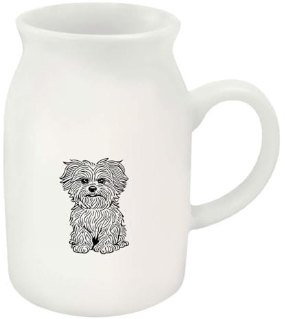 Azeeda 300ml 'Maltipoo Dog' Ceramic Milk Jug (MJ00014345)
