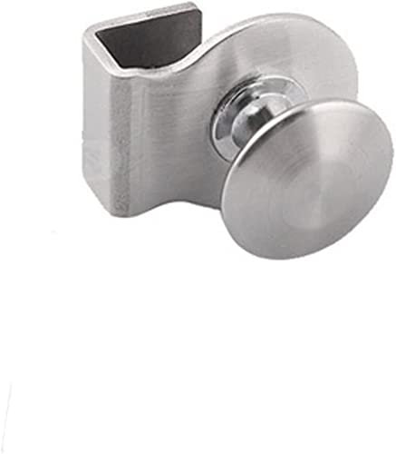 Türscharniere, Türbeschläge for Wohnhäuser, Scharnierplatte for Glasduschtüren, Drehscharniere, 4-teiliger Glastürgriff aus Edelstahl, stanzfreie Glastürklemme/-clips for Glastüren im Badezimmer und B