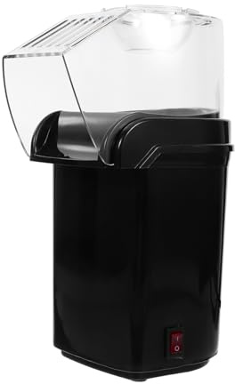 SHOWERORO Mini Palomitero Eléctrico Con Taza Medidora Para Fiestas Máquina Automática De De Maíz De Alta Eficiencia Sin Aceite