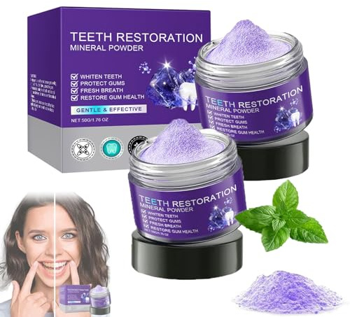 Oyikey Zahn Reparatur, Zahn Reparatur Oyikey, Oyikey Zahnreparatur Mineralpulver, Oyikey Zahn Reparatur Pulver, Oyikey Dental Restoration Mineral Powder, Mineralzahnpulver, Zahnaufhellungspuder (2pcs)