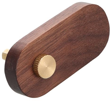 ROMISBABA Holz Preisschild Halter Für Einzelhandel Stabiler Preisdisplay Ständer Für Schmuckgeschäfte Kleine Etikettenhalter Aus Walnussholz Für Messen Und Supermärkte