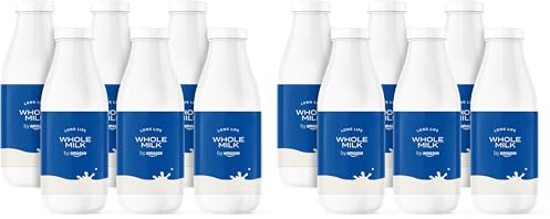 by Amazon Latte Intero, 6x1L (Confezione da 2)