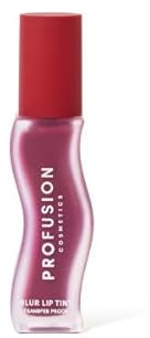 Profusion Cosmetics Blur Fudge Lip Tint - Long-Wearing Soft Matte Finish | Lightweight, Comfortable, Nourishing with Vitamin E, Smudgeproof, Smooth Texture, Paraben-Free, Vegan and Cruelty-Free, Rose