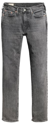 Levi's 514 Straight Jeans Homme Dark Gray Worn In (Gris) 33 32