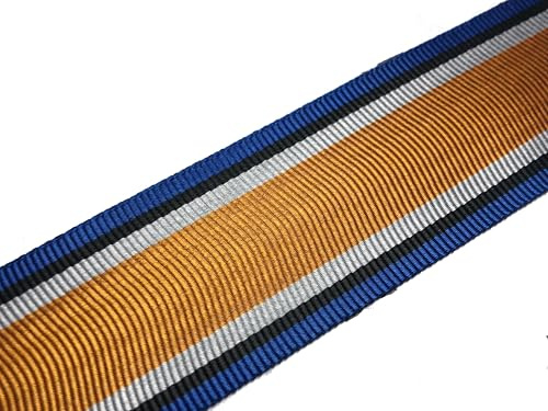 Hornbeam Militaria Replacement World War 1 Medal Ribbon, British War Medal, Full Size Medal