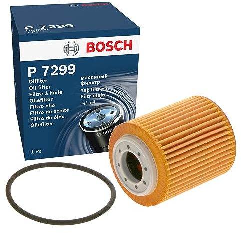 Bosch P7299 Filtre à Huile Automobile - Sépare la Suie et les Particules Métalliques de l'Huile Moteur, Lubrification Fiable du Moteur