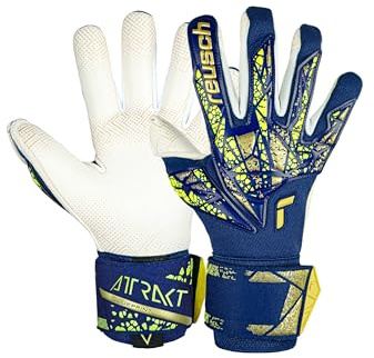Reusch Attrakt Gold X GluePrint Torwarthandschuhe für Erwachsene mit Evolution Negative Cut
