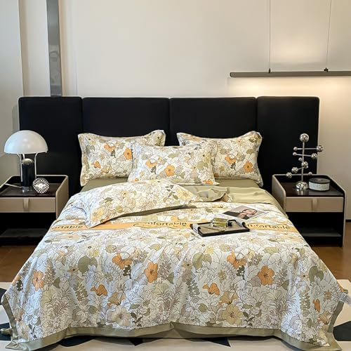 CHDGSJ Kühlende Bettdecke Doppelseitige Kühldecke Für Schwitzen Heiße Schläfer Atmungsaktiv Seidenweich Leicht Maschinenwaschbar Sommerdecke Königin(20,200x230cm)