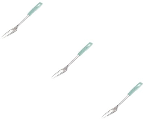 MAGICLULU Juego De 3 Tenedores De Acero Inoxidable Para Tenedores Para Trinchar Y Tenedores De Cena Para Uso En Restaurantes.