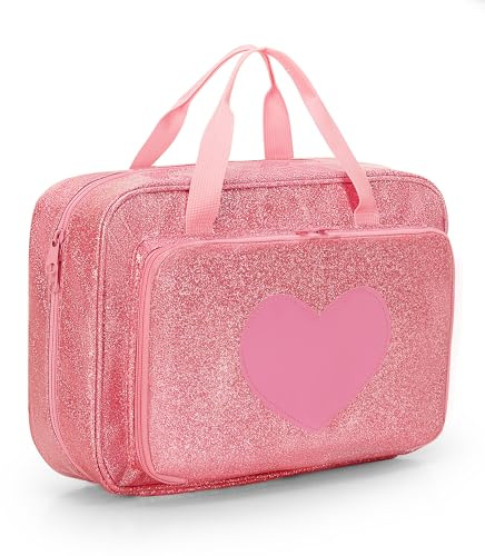 LoDrid Estuche para muñecas compatible con Barbie de 30 cm (12''), rosa