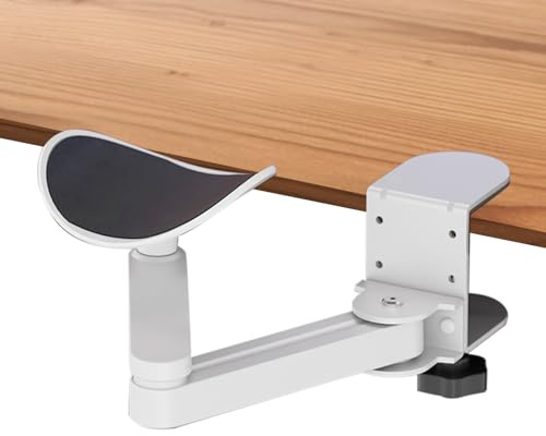 ARM REST Support Extender, support de bras pour bureau d'ordinateur,Porte de repos au coude | Accessoire de chaise réglable en hauteur à 3 niveaux pour la saisie, table de manucure,