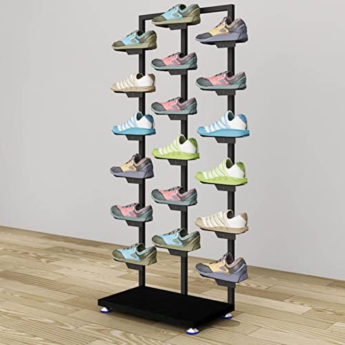 Présentoir à chaussures pour magasin de vêtements commerciaux, support d'nisateur de chaussures en métal créatif moderne, étagère à baskets, présentoir à chaussures de boutique de détail