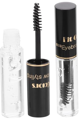 DEARMAMY 2piezas Gel Fijador De Cejas Transparente Líquido y Resistente Al Sudor Para Perfilado Duradero Adecuado Para Maquillaje Natural Diario Mujeres y Profesionales