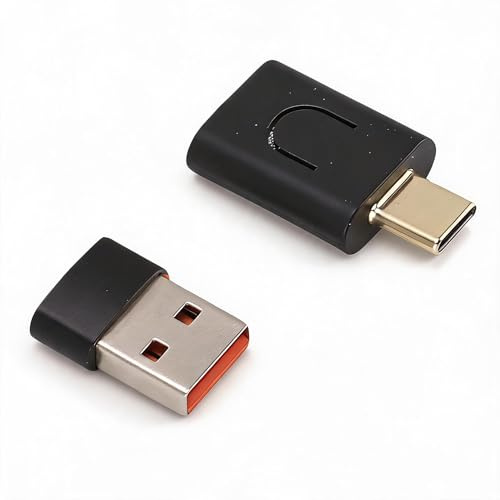 Bewinner Le Dongle de L'adaptateur USB-C Bluetooth 5.4 Le, émetteur Audible de Type C pour APTX Adaptif et HD, émetteur Audio sans Fil pour Connecter Les écouteurs sans Fil des écouteurs