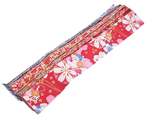 Sirxlevcy 40 PCS Tessuto di Cotone Quilting Strips Cucito Fai da Te Craft Tessuto Bundle Patchwork Forniture 6.5X50cm