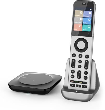 SofaBaton X2 Universal Fernbedienung mit Hub und Ladestation | Touchscreen, Anpassbare EIN-Tasten-Bedienung Steuern, Steuern Sie bis zu 60 IR-/Bluetooth-/WLAN-Geräte