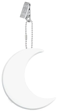 Luce per borsa interna | Lampada LED Ricaricabile a Forma di Luna - Luce da Borsaa Attivata al Tocco, per Viaggi, Feste in Uscita, Night Club, Concerti, Cinema, Natale, Compleanno, Lampada da Borsa -