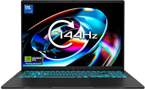 ASUS V16 V3607VH Gaming Laptop | 16.0 WUXGA 144Hz Screen | Intel Core 5 210H | NVIDIA GeForce RTX 5050 | 16GB RAM | 512GB SSD | Backlit Keyboard | Windows 11