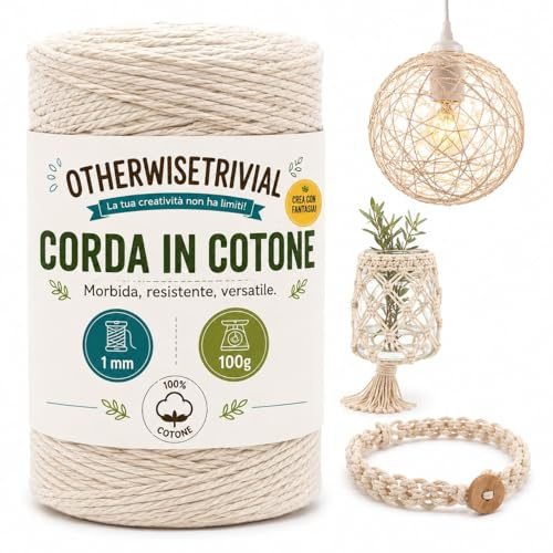Cordel de polipropileno multiusos 50 g/100 g, resistente para jardinería, embalaje y bricolaje, disponible en varios colores (rojo, 50 g)