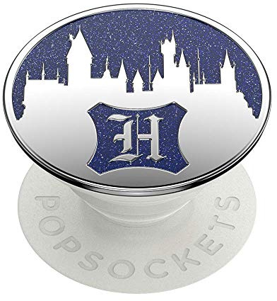 PopSockets PopGrip - Ausziehbarer Sockel und Griff mit einem Austauschbarem Top für Smartphones und Tablets - Enamel Hogwarts