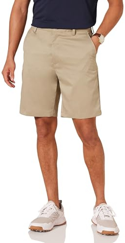 Amazon Essentials Herren-Golfshorts mit klassischer Passform (erhältlich in Big & Tall), Khakibraun, Größe 32