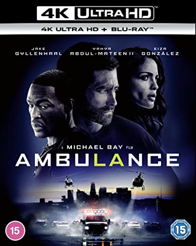 Ambulance [4K Ultra HD] [2022] [Blu-ray] [Region Free]