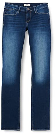 Cross Jeans Damen Jeans Rose - Regular Fit - Blau - Mid Blue W28-W38 Stretch, Größe:33W / 34L, Farbvariante:Mid Blue 073