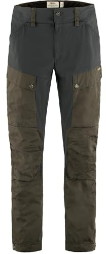 Fjallraven 87176-633-030 Keb Byxor M Sportbyxor Herr Mörk Olive-Dark Grey Storlek S