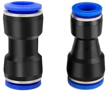 50PCS Pneumatische Armaturen Schnell Luft Anschluss Schlauch Rohr Fitting Kunststoff PU PG 4mm 6mm 8mm 10mm 12mm Push In(PG 10-6)