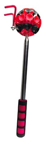 Fenteer Disc Golf Retriever, Disc Retriever, Golfzubehör, praktischer, praktischer, ergonomischer Greifer, ausziehbar, für Wassersträucher und Bäume, 4.8 Mio
