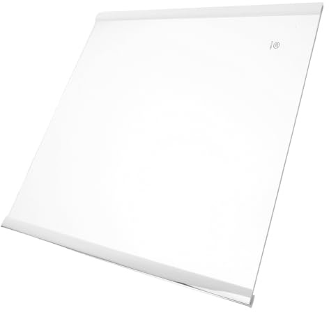 HYTROVE Kühlschrank Glasregal für Gefrierfach Tempered Glass Trennwand für Kühlschrank Einfache Installation ohne Werkzeug Vielseitig Einsetzbar für Zuhause und Büro