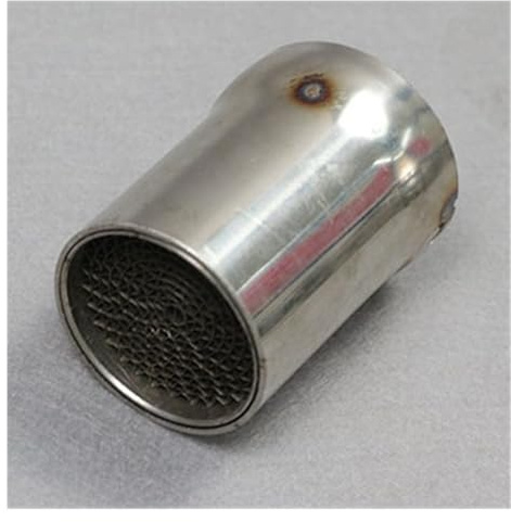 Silenziatore Scarico Catalizzatore Universale Anteriore Centrale Da 48 Mm Per Silenziatore Di Scarico Per Moto, Eliminatore Di Rumore E Suono, Chiave Inclusa