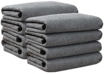 8Pcs Magic Cleaning Cloths, 30 x 30 cm Reusable Glass Cleaning Rags, No Trace Soft Microfiber Cloth Duster, Washable Magic Wi-pe for Windows, Home, Kitchen, Cars