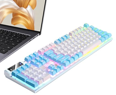 Wired Mechanical Keyboard Wired, 104 Keys, Game