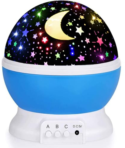 Night Light for Kids Night Light Projector,Baby Night Lights for Bedroom,Star Projector Galaxy Light Star Lights for Bedroom, Glow in The Dark Stars for Ceiling, Baby Sensory Toys, Kids Room Decor