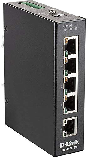 D-Link DIS-100E-5W commutateur réseau Non-géré L2 Fast Ethernet (10/100) Noir
