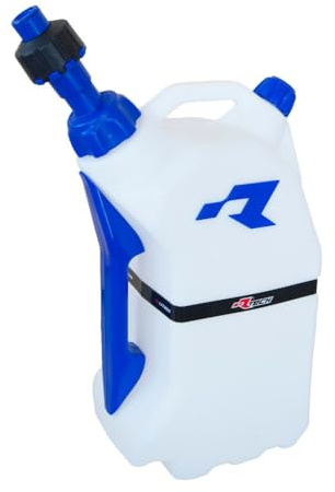 RACETECH Depósito de gasolina Quick Fill 15L translúcido/azul