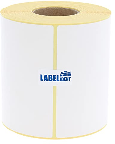Versandetiketten DHL - 103 x 199 mm - 250 Thermo-Eco Papier Etiketten auf 1 Rolle(n) mit 40 mm Kern, Thermodirekt Etiketten selbstklebend, Trägerperfo.