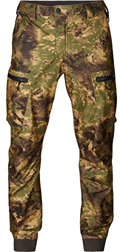 Härkila | Deer Stalker camo HWS Hosen | Professionelle Jagd Kleidung & Jagd Zubehör für Herren & Damen | Skandinavische Qualität Made to Last | AXIS MSP®Forest, 52