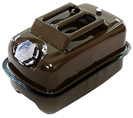 LOUFOU Benzin Diesel Kanister Ersatzkraft stofftank Tragbarer 10L / 20L / 30L Horizontaler Ersatzkanister Reserve Kanister Dieselkanister für Motorräder und Autos