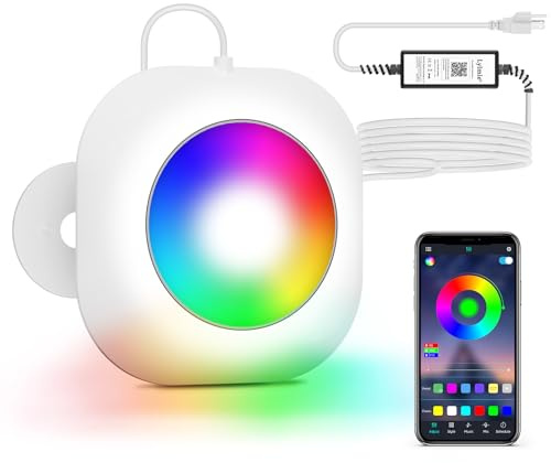 LyLmLe LED Pool Lights for Above Ground Pools with APP Control, 10W Smart Magnetic Pool Lights with Timer RGB Underwater Light, IP68 Waterproof 12V Light for Inground Aboveground Pools 26ft
