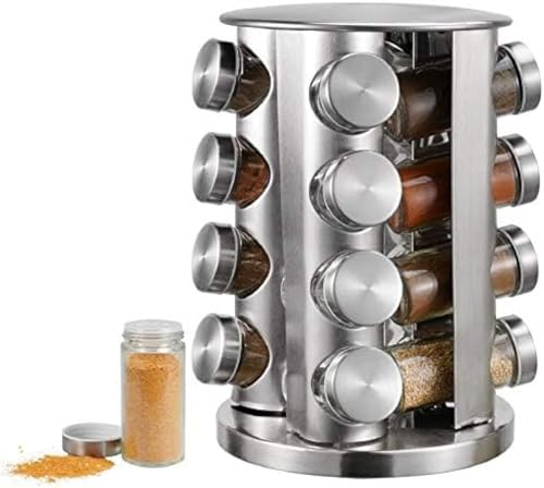 Carrusel De Especias con 16 Tarros De Especias,Medio,Bonny369