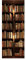 Sticker porte Trompe l'oeil Effect Papier Peint 3d pour Porte Photo Stickers Muraux Auto-adhésif Autocollants PVC Imperméable pour Chambre Salle de Bain Cuisine Décoration 63x205 cm Bibliothèque