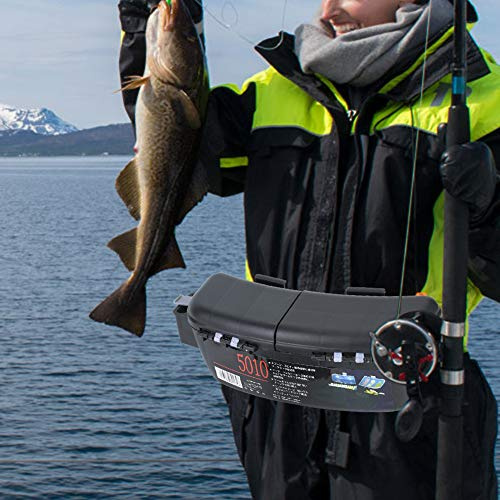 Scatola per Attrezzatura da Pesca, da Pesca Portatile Multifunzionale per Attrezzatura da Pesca, per Esche Esche