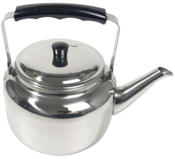 ULTECHNOVO Tetera De Acero Inoxidable Con Silbato Práctico Mango Antideslizante y Ergonómico Hervidor Rápido Para Cocina Segura y Elegante