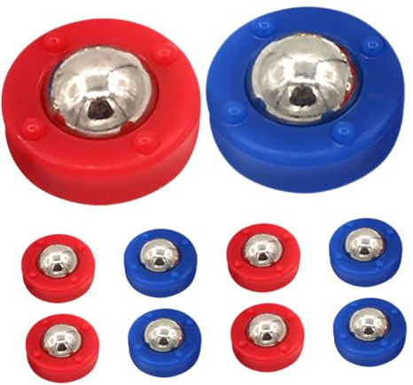 Juego de Tejo de Mesa Infantil de 10 Piezas en Plástico y Acero